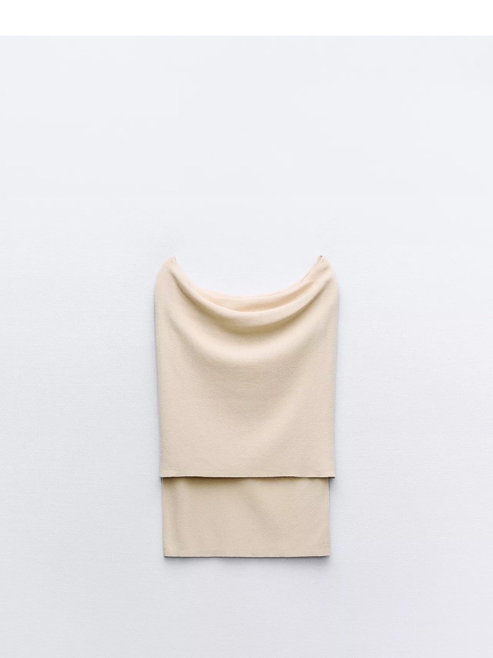 Zara Off Shoulder Knit Top M NWT